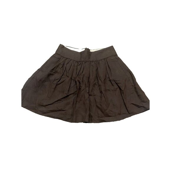 Banana Republic Heritage Brown A-Line Skirt Size 6 2264 - Picture 1 of 5